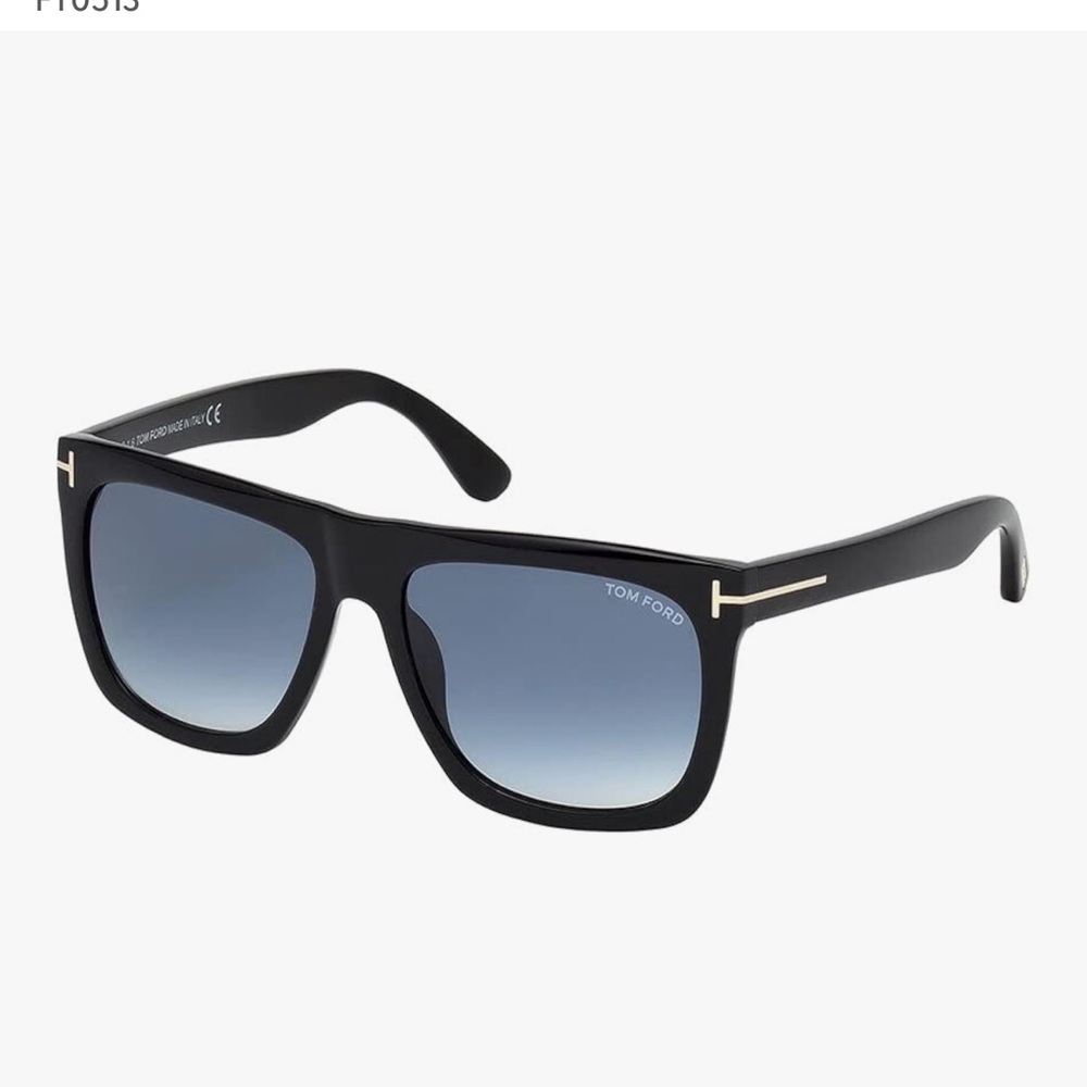 Tom Ford Black and Blue Gradient Sunglasses